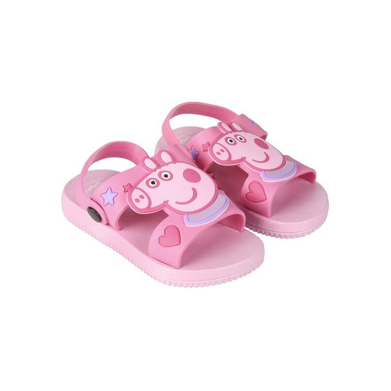 SANDALIAS PLAYA PEPPA PIG - ROSA 