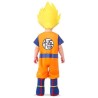 DISFRAZ GOKU BABY CON BODY, PELUCA TEXTIL Y CUBRE BOTAS TALLA 7-12 M