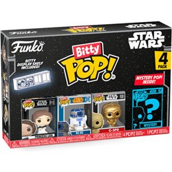 BLISTER 4 FIGURAS BITTY POP STAR WARS LEIA