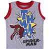 PIJAMA CORTO TIRANTES SINGLE JERSEY SPIDERMAN GRIS