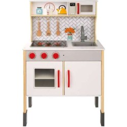 COCINA DE MADERA ELÉCTRICA WOOMAX 59,5X30X94,5 CM