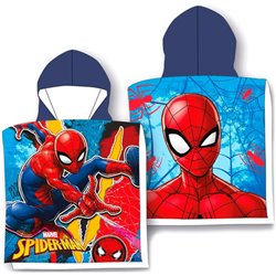 PONCHO TOALLA SPIDERMAN MARVEL MICROFIBRA