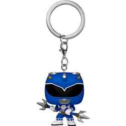 LLAVERO POCKET POP POWER RANGERS 30TH ANNIVERSARY BLUE RANGER