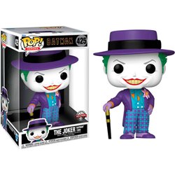 FIGURA POP DC COMICS BATMAN 1989 JOKER WITH HAT EXCLUSIVE 25CM