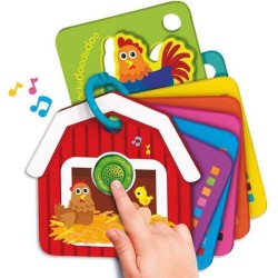 PUZZLE EVA TARJETAS GRANJA CON SONIDOS Y VOCES REALES DE ANIMALES