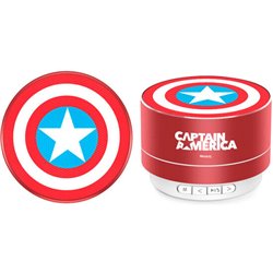 ALTAVOZ PORTATIL INALAMBRICO CAPITAN AMERICA MARVEL