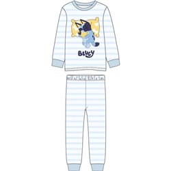 PIJAMA LARGO VELOUR COTTON BLUEY