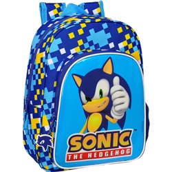 MOCHILA INFANTIL ADAPT.CARRO SONIC "SPEED"