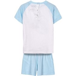 PIJAMA CORTO SINGLE JERSEY MICKEY LIGHT BLUE