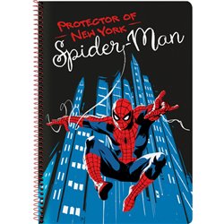 LIBRETA FOLIO 80 H. TAPAS DURAS SPIDER-MAN "HERO"