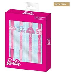 BOLÍGRAFO PACK x4 BARBIE 