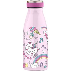 BOTELLA GATOS WATER REVOLUTION 350ML TERMO