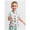 PIJAMA CORTO SINGLE JERSEY PAW PATROL GREEN