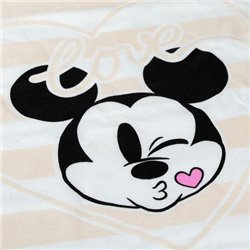 PIJAMA CORTO SINGLE JERSEY MINNIE BLANCO