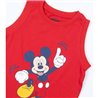 PIJAMA CORTO SINGLE JERSEY TIRANTES MICKEY RED