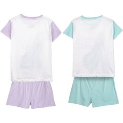 PIJAMA CORTO FROZEN LIGHT BLUE