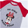 PIJAMA CORTO SINGLE JERSEY PUNTO MINNIE RED