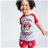 PIJAMA CORTO SINGLE JERSEY PUNTO MINNIE RED