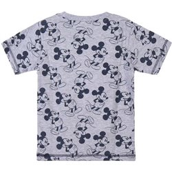 CAMISETA CORTA SINGLE JERSEY PUNTO MICKEY GRAY