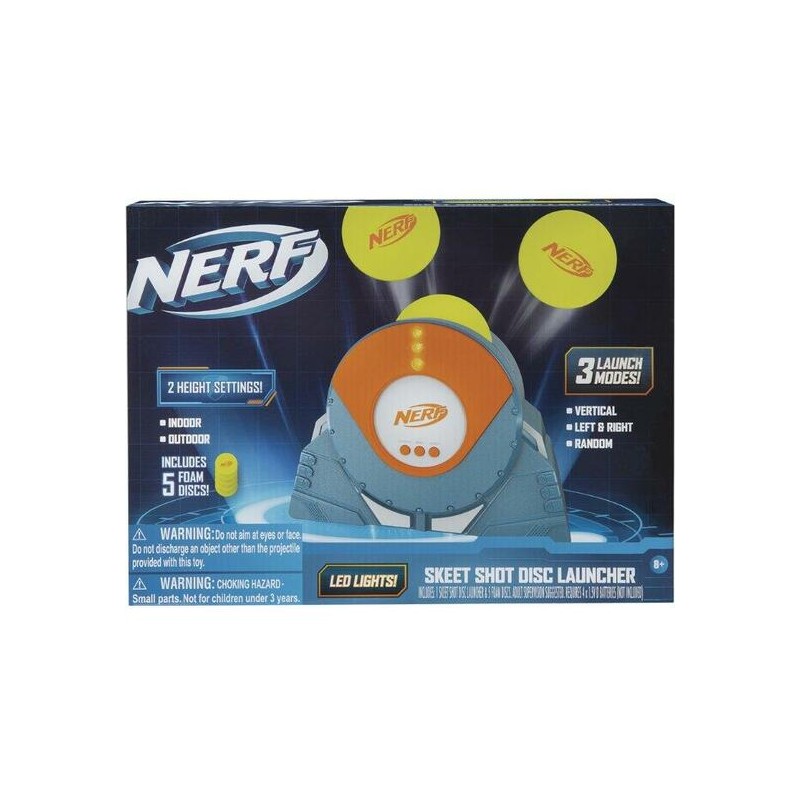 TIRO AL PLATO NERF