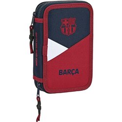 PLUMIER DOBLE PQÑO 28 PCS F.C.BARCELONA "CORPORATIVA"