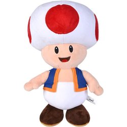 PELUCHE TOAD SUPER MARIO BROS 40CM