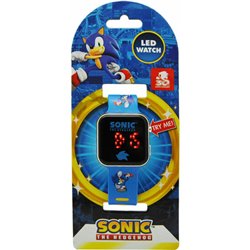 RELOJ SONIC THE HEDGEHOG LED