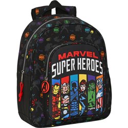 MOCHILA INFANTIL ADAPT.CARRO AVENGERS "SUPER HEROES"