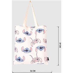 BOLSA SHOPPING STITCH BLUE