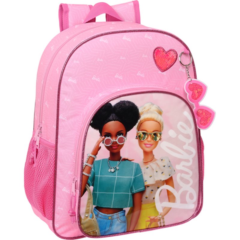 MOCHILA JUNIOR ADAPT.CARRO BARBIE "GIRL"