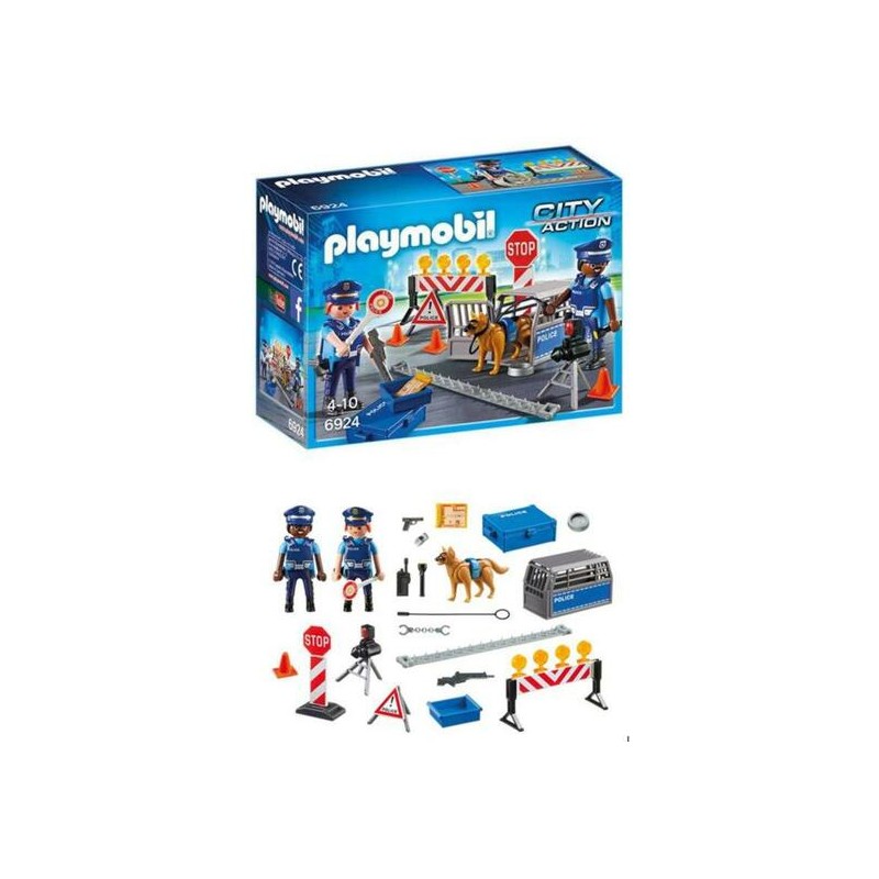 CONTROL DE POLICIA PLAYMOBIL