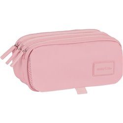 PORTATODO TRIPLE BIG SAFTA BASIC "ROSA"