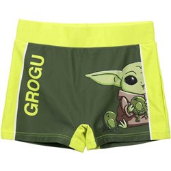 BOXER BAÑO THE MANDALORIAN GROGU GREEN