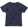 CAMISETA CORTA SINGLE JERSEY PUNTO MARVEL DARK BLUE