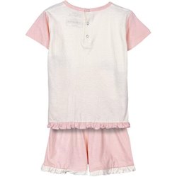 PIJAMA CORTO SINGLE JERSEY PRINCESS PINK