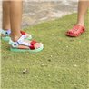 SANDALIAS CASUAL VELCRO PRINCESS LA SIRENITA TURQUOISE