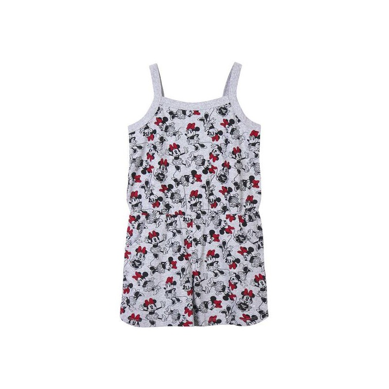 VESTIDO SINGLE JERSEY PUNTO MINNIE GRAY