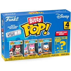 BLISTER 4 FIGURAS BITTY POP DISNEY MINNIE