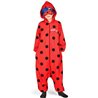 DISFRAZ LADYBUG PYJAMAS 4-5 AÑOS (MONO CON CAPUCHA, PELUCA Y ANTIFAZ)