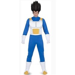 DISFRAZ VEGETA L (CAMISETA, CHALECO, PANTALÓN, GUANTES Y CUBREBOTAS)