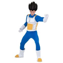 DISFRAZ VEGETA L (CAMISETA, CHALECO, PANTALÓN, GUANTES Y CUBREBOTAS)