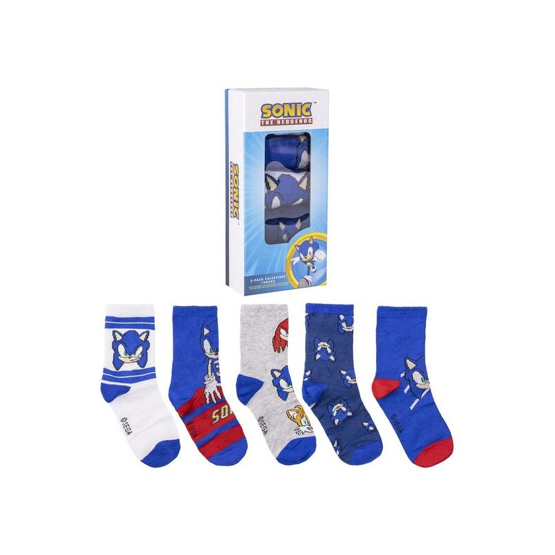 PACK CALCETINES 5 PIEZAS SONIC