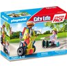 PLAYMOBIL CITY LIFE STARTER PACK RESCATE BALANCE RACER