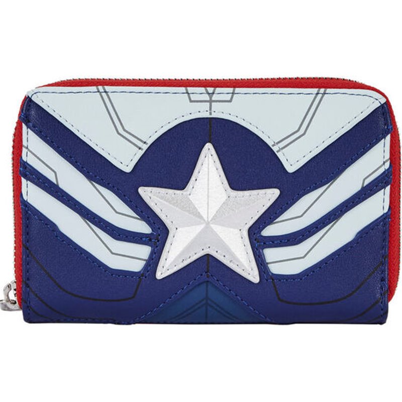 CARTERA COSPLAY CAPITAN AMERICA MARVEL LOUNGEFLY