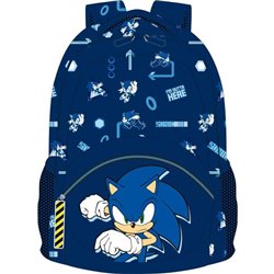 MOCHILA SONIC THE HEDGEHOG 42CM