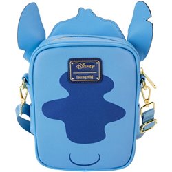 BOLSO BANDOLERA + MONEDERO CAMPING CUTIES STITCH DISNEY LOUNGEFLY