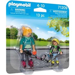 PLAYMOBIL DUOPACK HOCKEY SOBRE PATINES