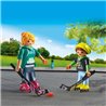 PLAYMOBIL DUOPACK HOCKEY SOBRE PATINES