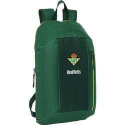 MINI MOCHILA CREMALLERA VERTICAL RES AGU REAL BETIS BALOMPIE