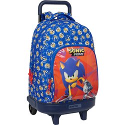 MOCHILA GDE. C/RUEDAS COMPACT EXTRAIBLE SONIC 